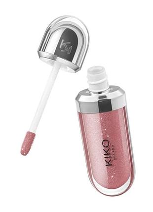Kiko milano 3d hydra lipgloss блеск для увеличения губ 32 pearly natural rose