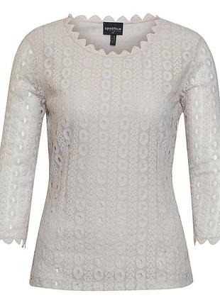 Традиційна блузка «funny tracht» з мереживом білого кольору, sportalm