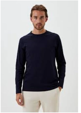 Стильный, качественный, плотный реглан лонгслив, livergy. м