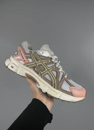 Р.37, 39 кроссовки asics gel-kahana 8 beige pin артикул 0475