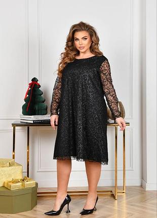 Красива сукня міді красива сукня батал святкова сукня батал