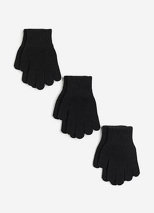 Перчатки h&m на 4-6  рр цна за комплект