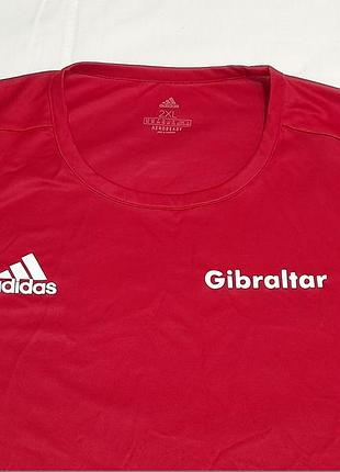 Adidas aeroready gibraltar - футболка фанатская сб. вибралтара домашняя, сезон 2024\25 -xxl