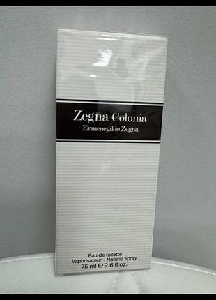 Ermenegildo zegna colonia туалетна вода 75мл