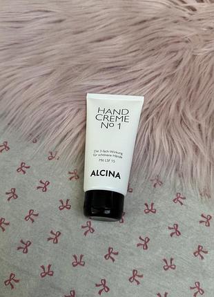 Крем для рук №1 alcina hand cream №1