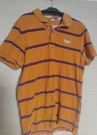 Оригінал superdry elite поло сорочка xl чудовий стан 100% бавовна