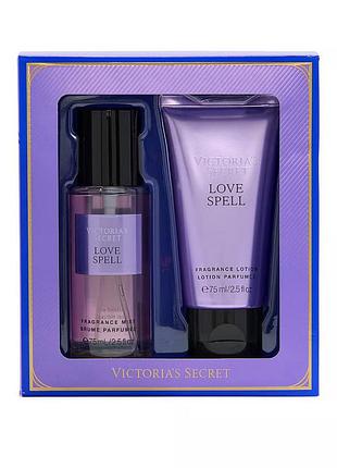 Подарочный набор victoria secret love spell