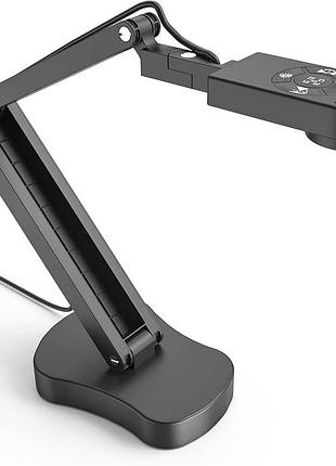 Usb-документ-камера, 8-мегапіксельна шкільна документ-камера для вчителів з мікрофоном, світлодіодне підсвічування з 3 рівнями