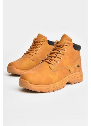 Ботинки мужские зимние на меху песочного цвета