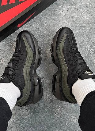 Nike air max 95 essential black/sequoia/ olive green