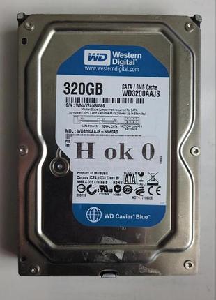 Донор hdd wd3200aajs 56moa0 h0 2060-771590-001 rev p2