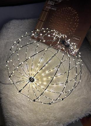 Куля з герляндою 50 см