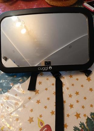 Автомобильное зеркало для ребенка onco baby car mirror ударопрочное автозеркало обзора за малышом