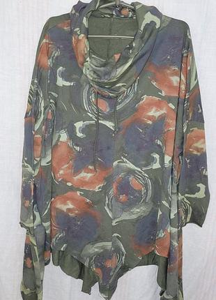 Женский тонкий  свитшот большого размера