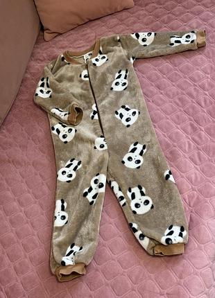 Теплий комбінезон/піжама 3-4 роки 104 см