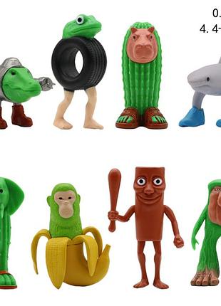 Игровые фигурки итальянские животные игрушка набор фигурок персонажей italian brainrot