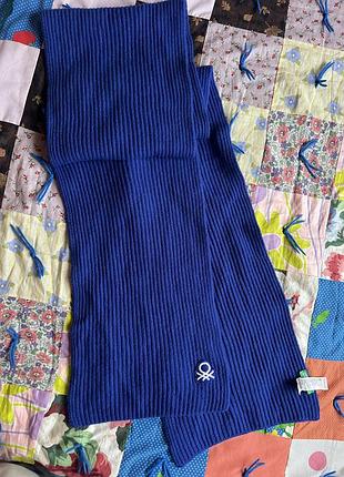 Вовняний шарф benetton новий