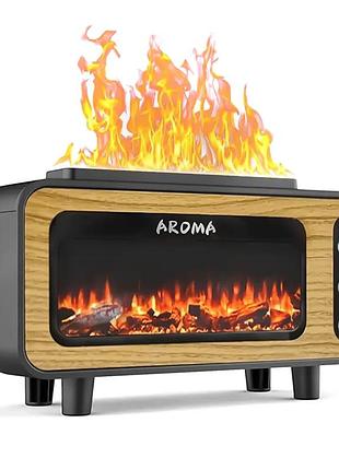 Светодиодный usb увлажнитель-аромадиффузор ретро vintage fireplace