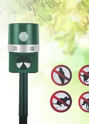 Солнечный ультразвуковой отпугиватель вредителей solar pest repeller
