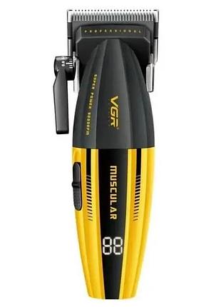 Акумуляторна машинка для стрижки vgr v-285 з насадками