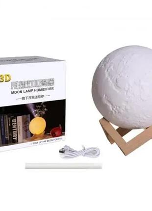 Настільний світильник місяць magic 3d moon light від акумулятора