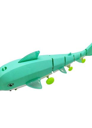 Игрушечное животное на колесиках 2776-3 со световыми эффектами бирюзовый