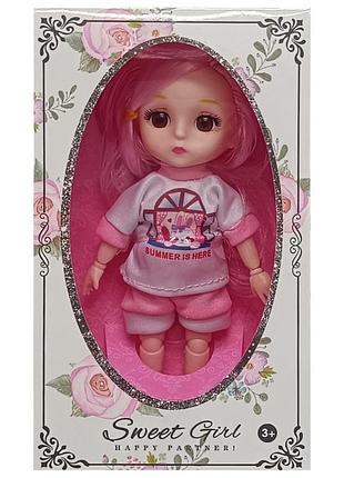 Детская кукла "fashion sweet girl" 3396-144 розовый