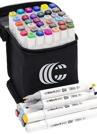 Набор скетч-маркеров bv820-36, 36 цветов в сумке