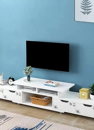 Стінка для вітальні під tv stl-md 80 (г30/ш196/в35)