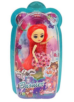 Детская игрушечная кукла "baobier" jj8572-18(koral) 15 см, шарнирная