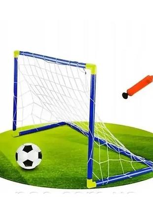 Игровой набор мини футбол "складные футбольные ворота" 56см anjanle футбольный набор с насосом и мячом