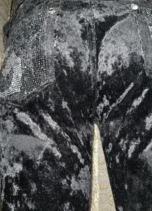 Брюки велюр