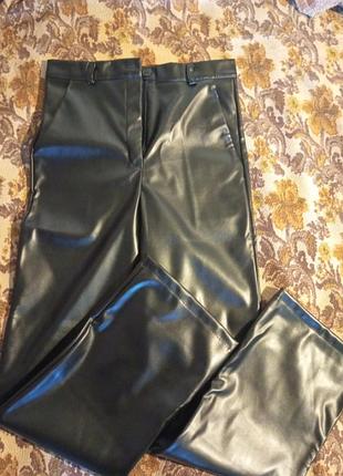 Брюки кожаные женские