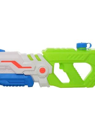 Детский водяной бластер m 6051, 47,5 см зеленый