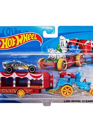 Дитячий ігровий набір машинок t-h708-1(silver) з трейлером