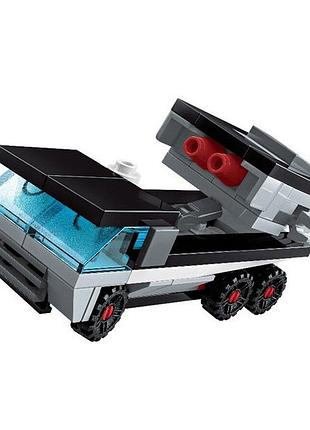 Конструктор qman 1418q-1-8 військовий транспорт 74-101 деталь ракетна установка