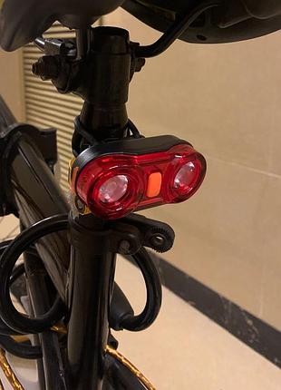 Велоліхтар dmfl-535-2led stop