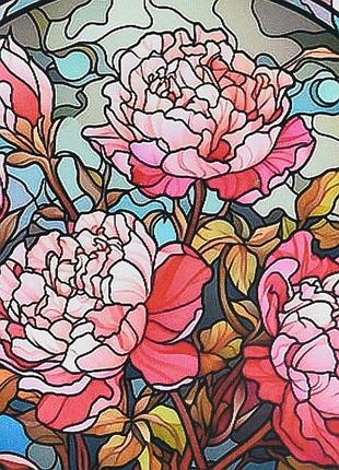 Алмазная мозаика "лучи роз" deex16278 не полная выкладка 30х30 см