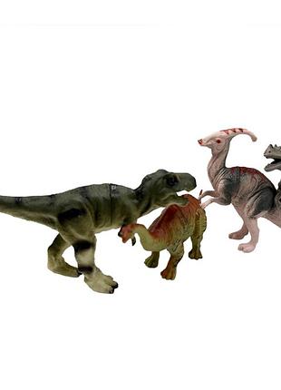 Детский игровой набор "динозавры" 704ab-2 в наборе 4 штуки