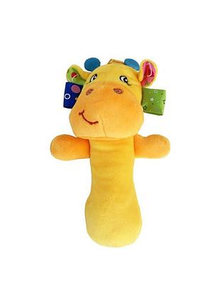Мягкая игрушка-погремушка "жираф" mgz-1205-1