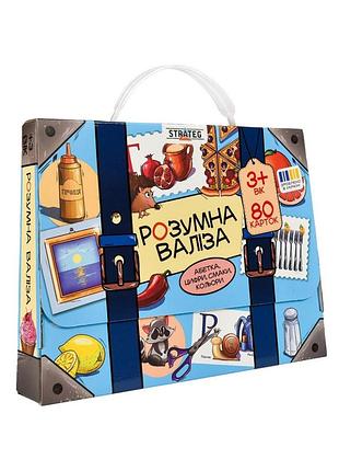 Настільна гра "розумна валіза. абетка, цифри, смаки, кольори" 30377