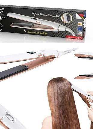Випрямляч для волосся – кераміко-турмаліновий camry cr 2322