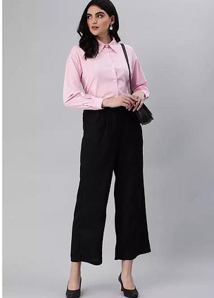 Черные кюлоты зара