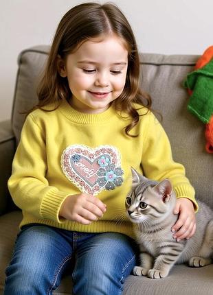 Світерки  новинка трендові 3-9 р.