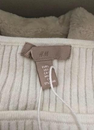 Стильна, мяка,зручна, в рубчик кофта-лонгслів h&m. 3