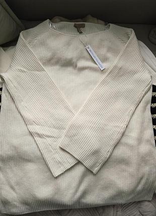 Стильна, мяка,зручна, в рубчик кофта-лонгслів h&m. 2