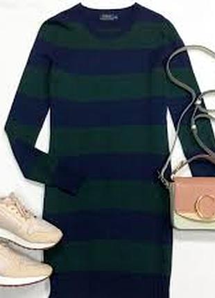 Шерстяное платье polo ralph lauren, размер xs. 100% шерсть.