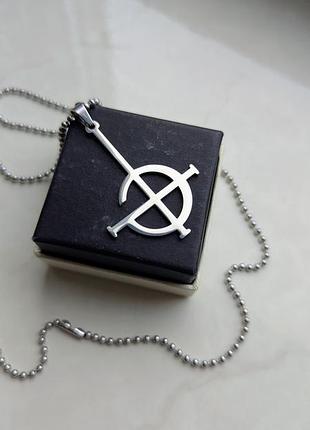 Кулон anarchist silver 2