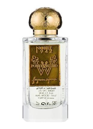 Оригінал nobile 1942 pontevecchio w women 75 ml tester парфумована вода