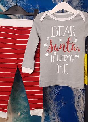 ‼️ разграждай!️ новогодняя пижама ✨ для девочки 1.5 / 2 / 4 года 🎄